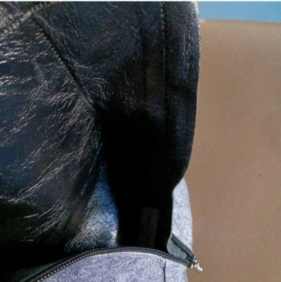 Mario Bologna Denim Heeled Boots Size 38.5 - Picture 12 of 12